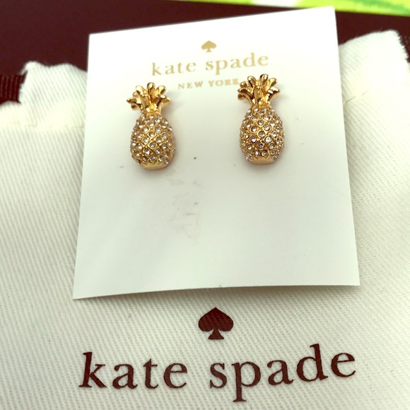 kate spade Jewelry - Kate spade pineapple earrings